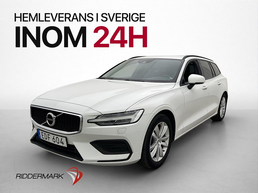 Volvo V60 D3 Momentum Värmare Drag CarPlay Rattvärme