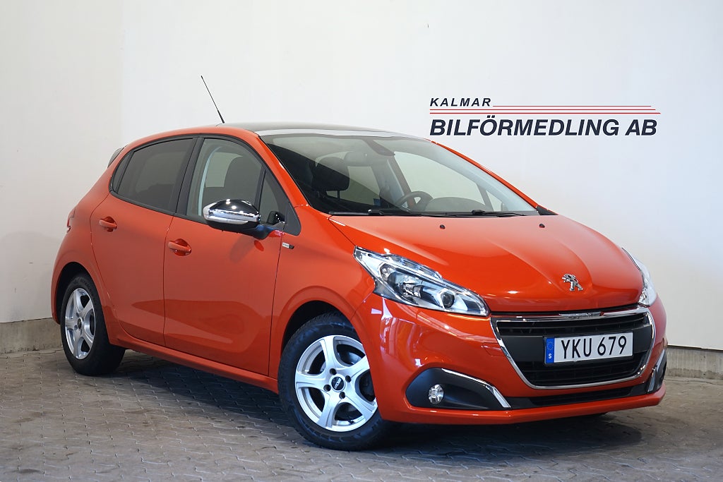 Peugeot 208 5-dörrar 1.2 PureTech Style Panorama 82hk 