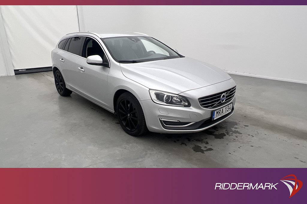 Volvo V60 D4 AWD 181hk Summum VOC Värm Skinn Navi Rattvärme