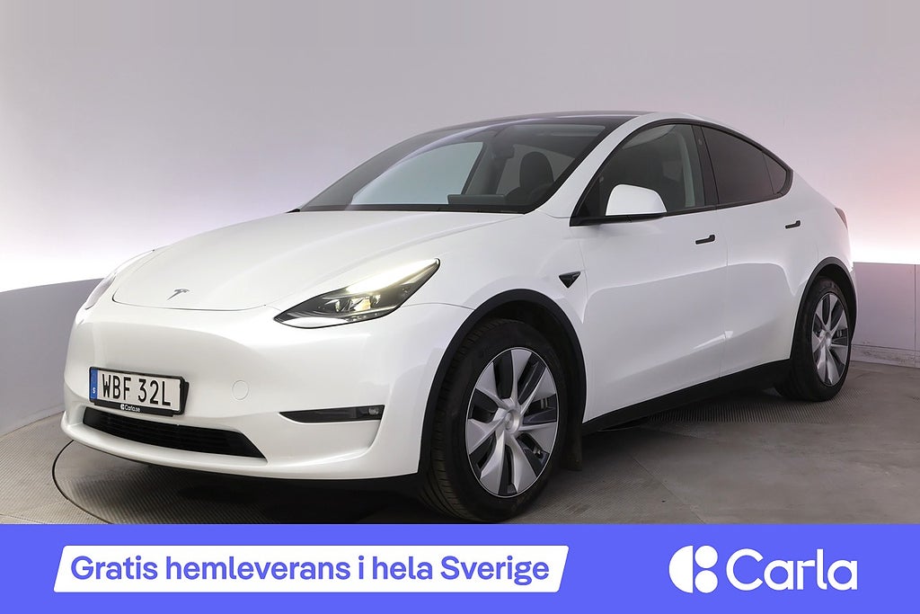 Tesla Model Y Long Range AWD Autopilot Pano Drag V-hjul