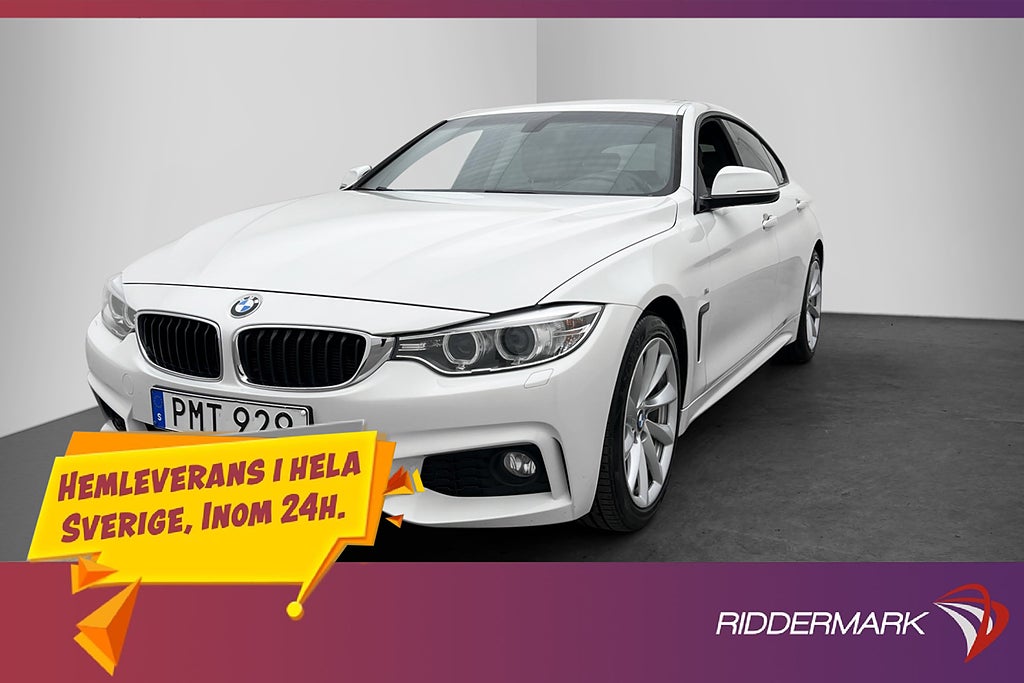 BMW 420 D Gran Coupé 190hk M-Sport Läder Keyless Dragkrok