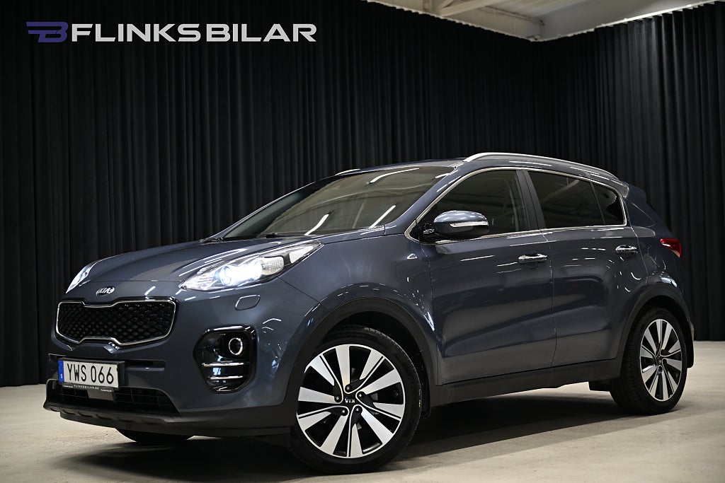 Kia Sportage 1.7 CRDi 141HK Automat|Drag|M/K-Värmare|Backkamera
