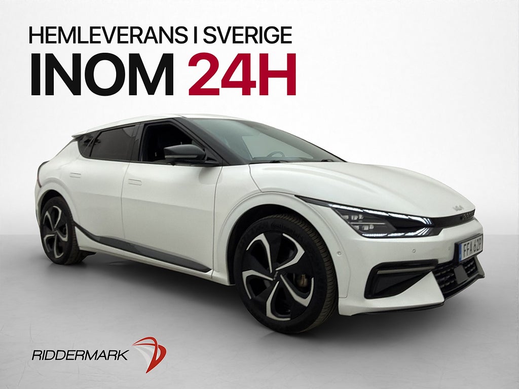 Kia EV6 77.4 kWh 325hk AWD GT-Line 360° Meridian MOMS Drag