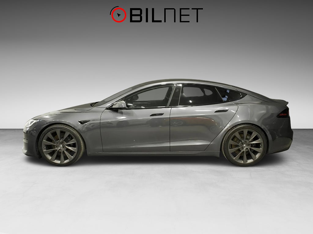 Tesla Model S 670hk Yoke Moms *3,99%* 21" Turbine Sv-Såld