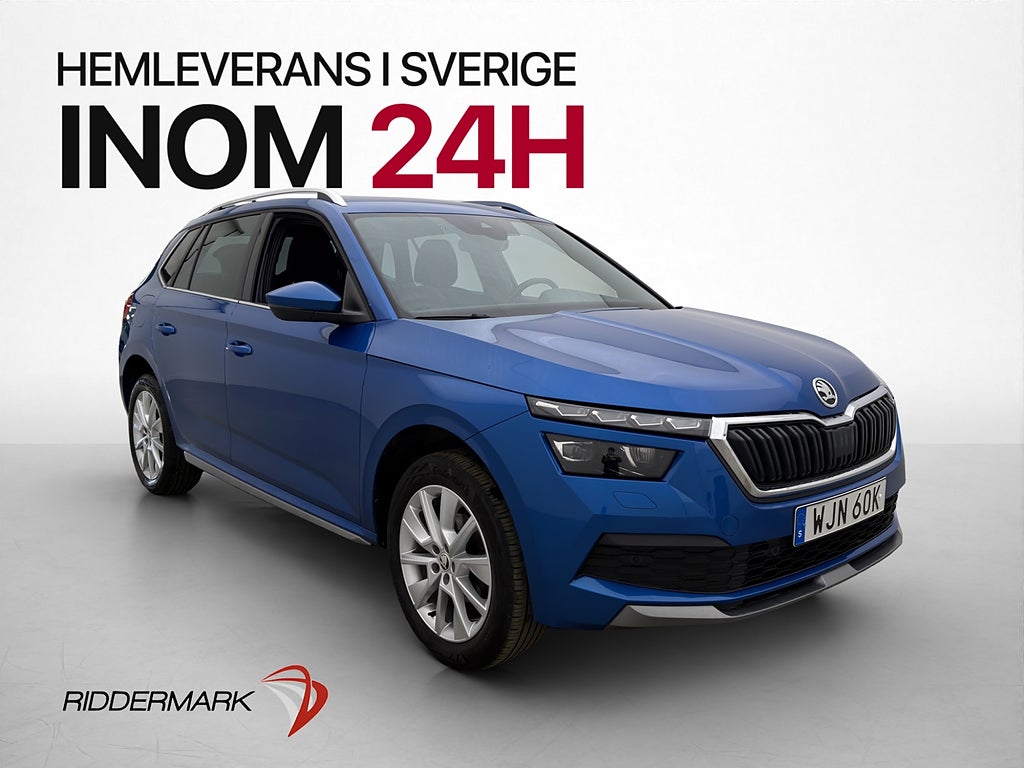 Skoda Kamiq TSI 110hk Style Cockpit CarPlay Kamera Dragkrok