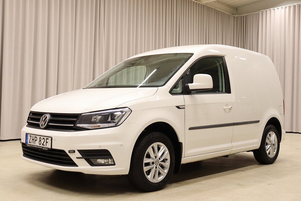 Volkswagen Caddy DSG Inredning Drag Värmare LED Nedlackad