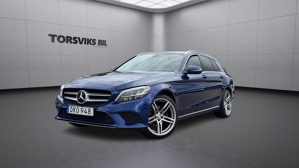 Mercedes-Benz C 200 T d 9G-Tronic Avantgarde/Värmare/19"Tums-Ny servad