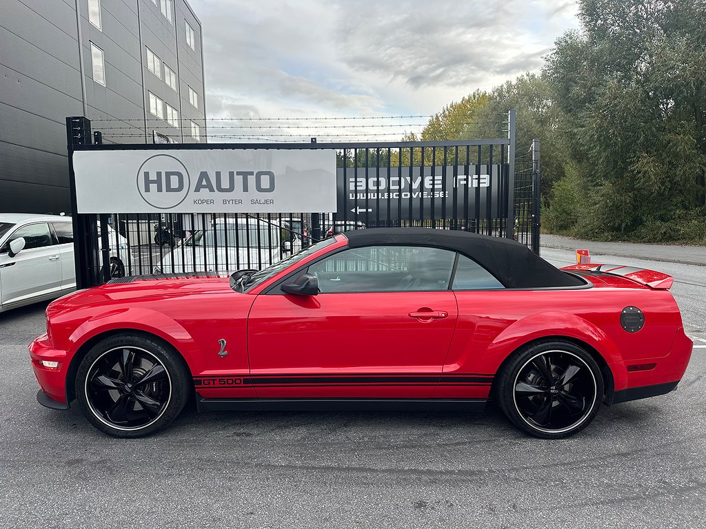 Ford Mustang Shelby GT500 Cab 5,4 v8 3425 mil Se skick !! 