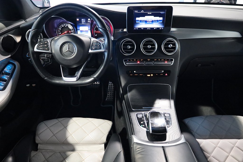 Mercedes-Benz GLC 220 d 4MATIC AMG Designo Drag Värmare 360° 2017