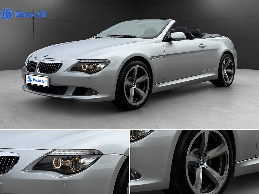 BMW 650I CONVERTIBLE 4.8 V8 / AUT / DYNAMIC / 8500 MIL / 367Hk