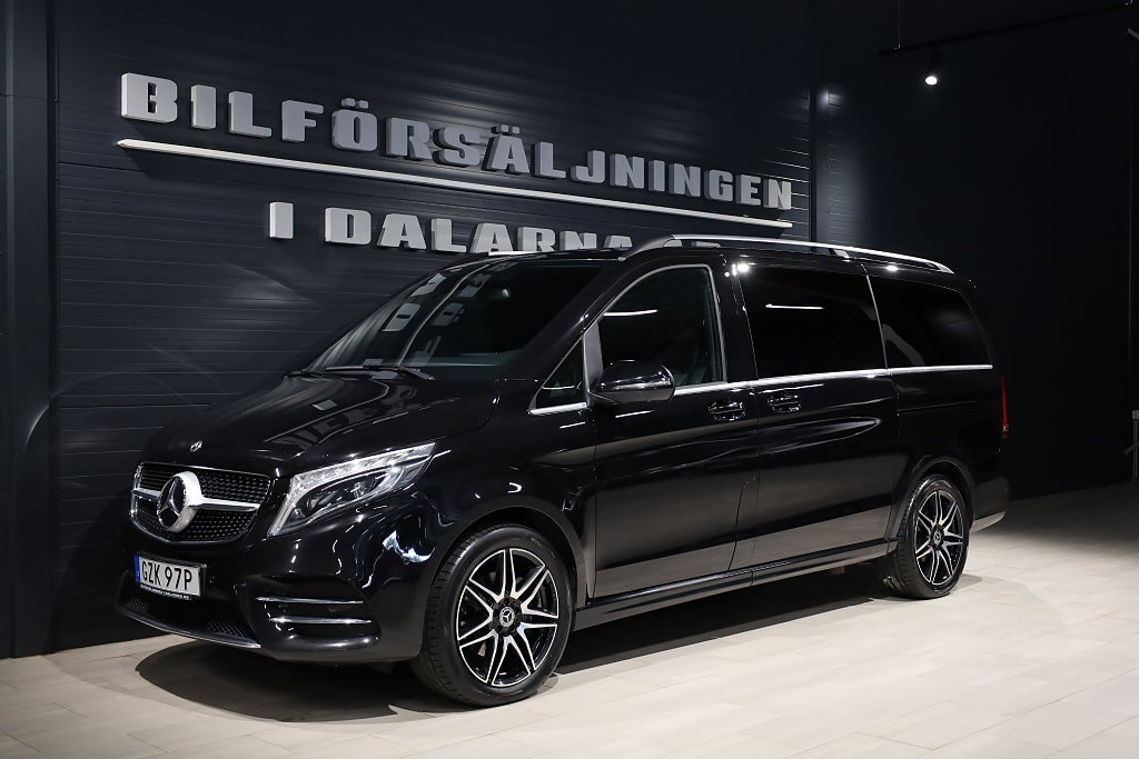 Mercedes-Benz V 300d 4MATIC 9G-Tronic AMG 237hk 7-sits 360°/Burmester