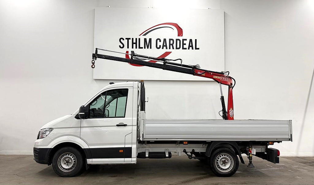 Volkswagen crafter Chassi 35 2.0 TDI KRANBIL MOMS D.KROK 3-SITS k.REM-BYTT