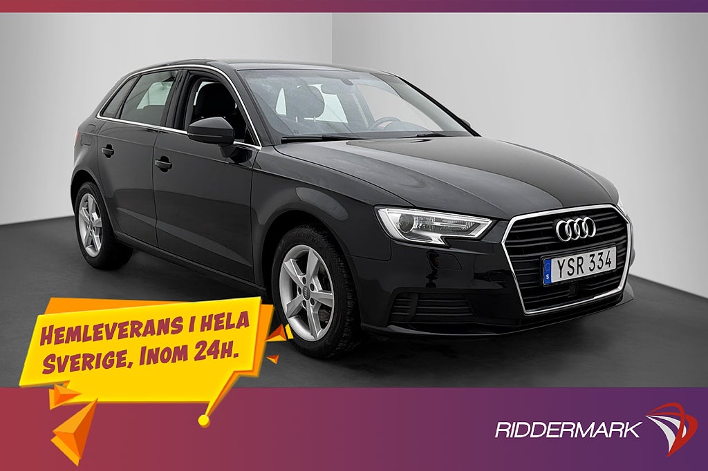 Audi A3 Sportback 30 TFSI Proline Sensorer Adaptiv-Farthåll