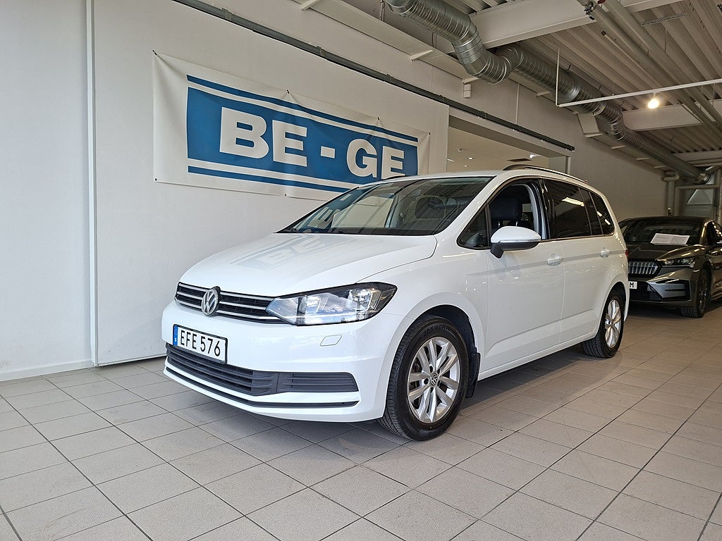 Volkswagen Touran TSI 110HK Manuell Dragkrok 7-sits