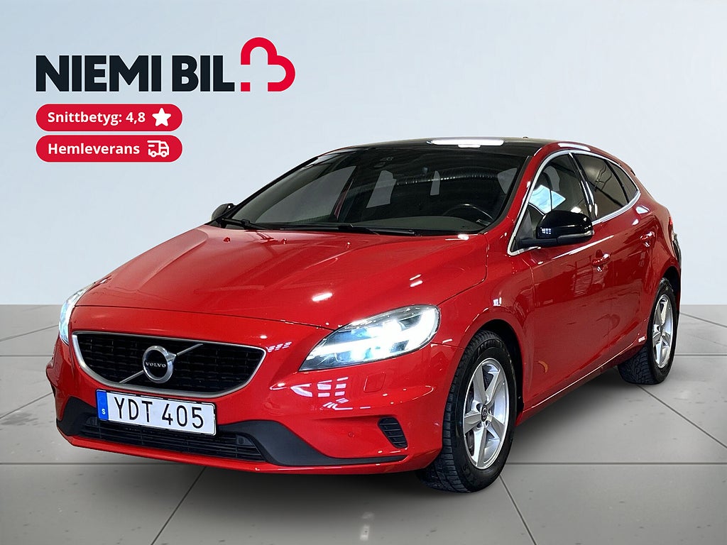 Volvo V40 D4 R-Design Pano Värmare Farthållare Navi Psens S&Vhjul