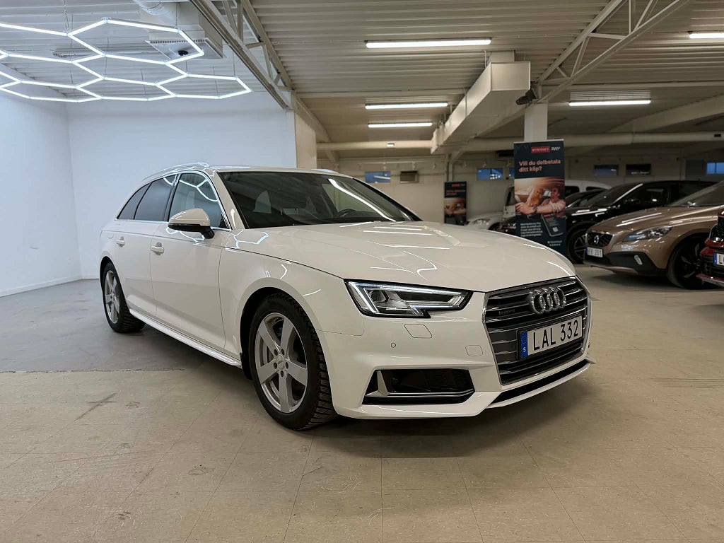 Audi A4 Avant 40 TDI Quattro Proline Sport Drag Värmare PDC LED