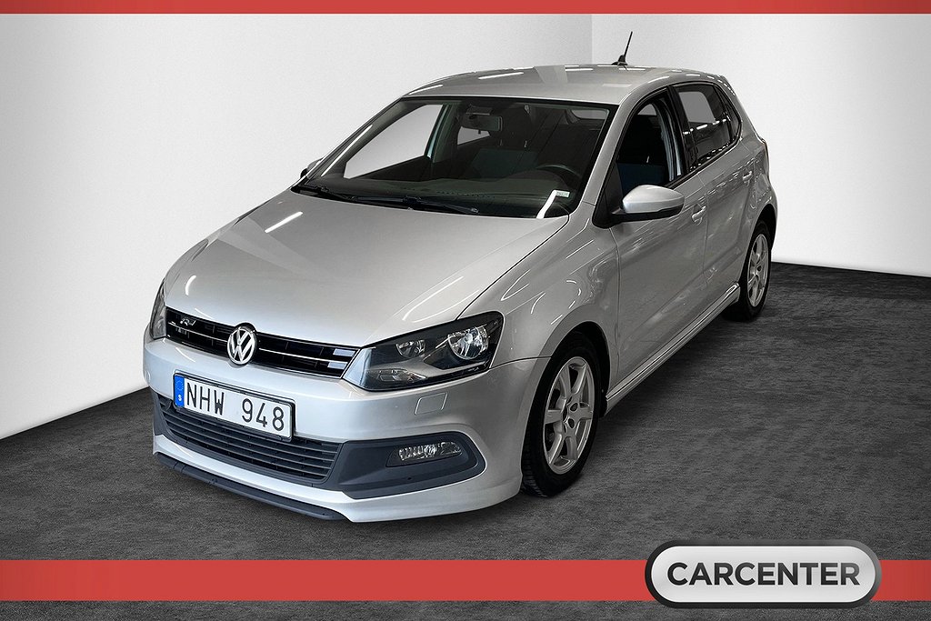 Volkswagen Polo 5-dörrar 1.2 TSI /R-Line/P-sens/låg skatt