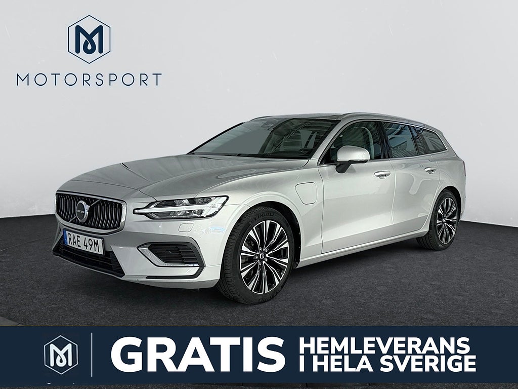 Volvo V60 Recharge T6 AWD Core Edition Drag Förklimat Backkamera