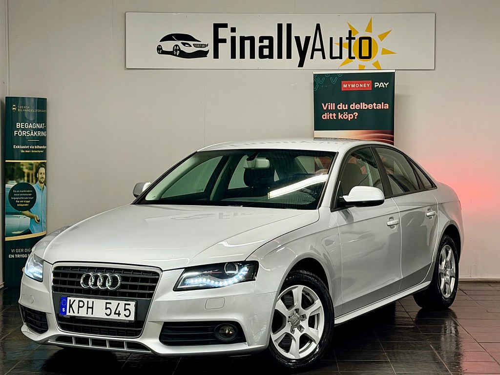 Audi A4 Sedan 2.0 TFSI Multitronic 1-BRUKARE/NY-SERVAD/LÅG MIL