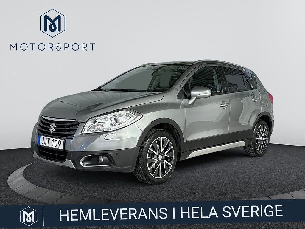 Suzuki S-Cross SX4 Allgrip Automat Dragkrok Backkamera Panorama Navi