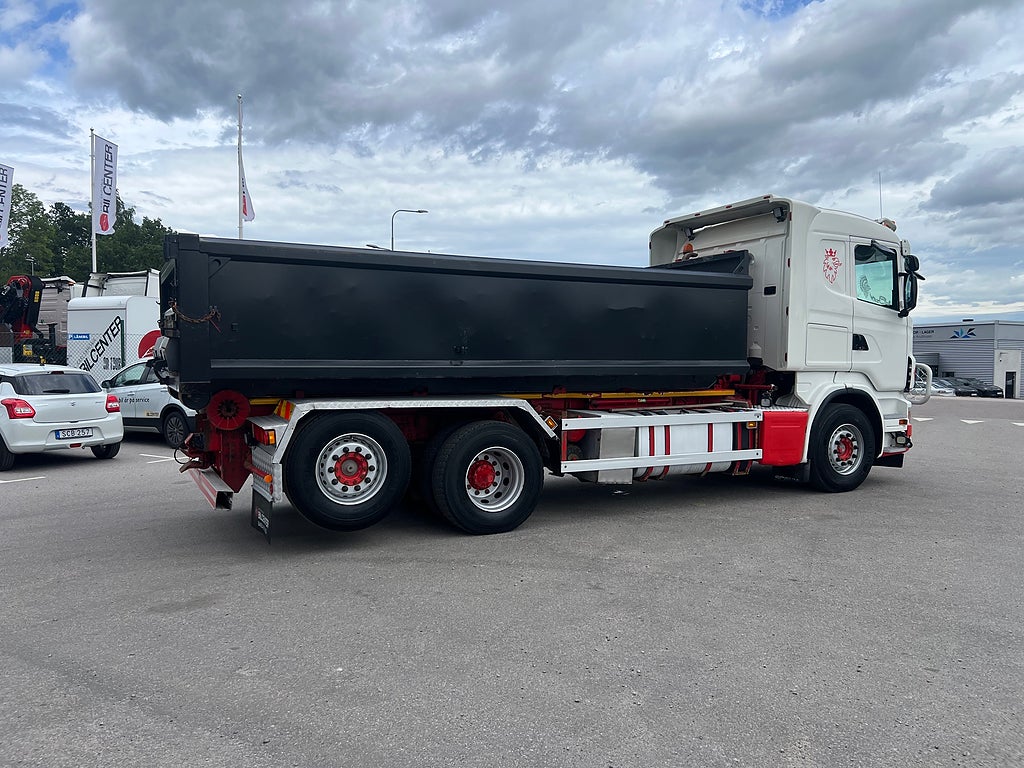 Scania R500 V8 6x2*4 Manuell Växellåda, Lastväxlare inkl flak