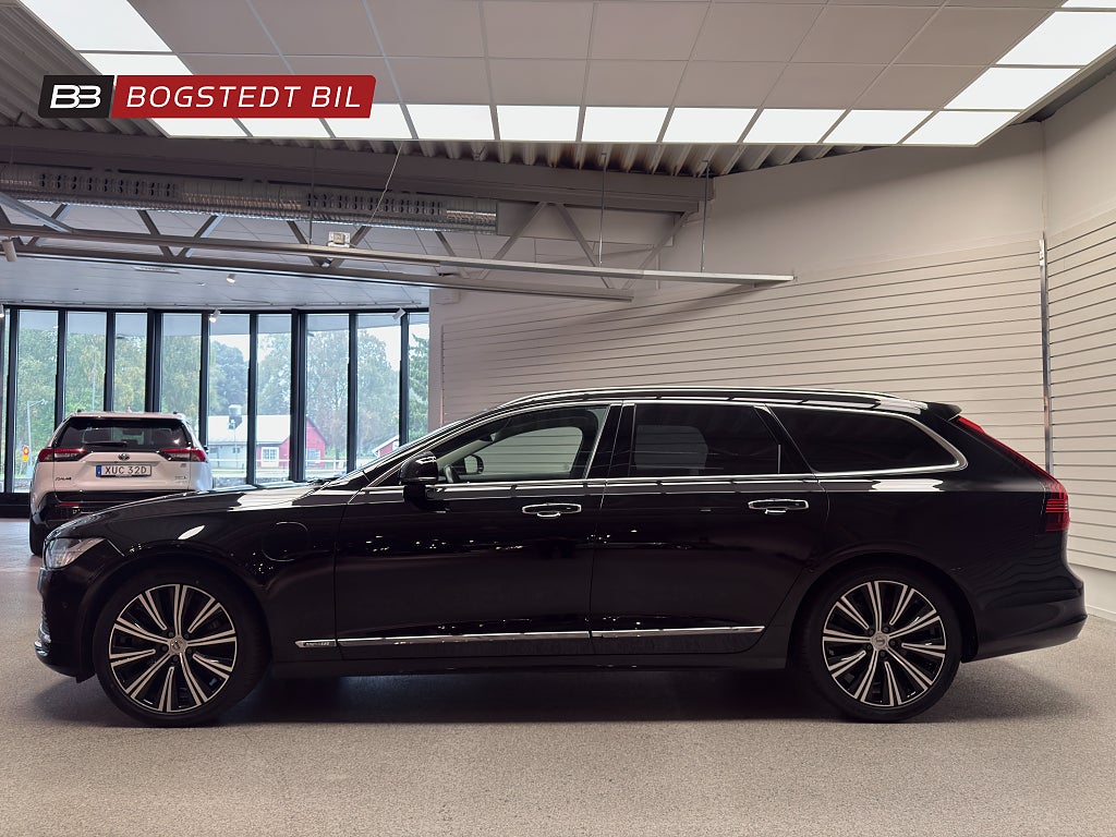 Volvo V90 Recharge T6 AWD 350hk Inscription|Läder|Drag|360°|H/K