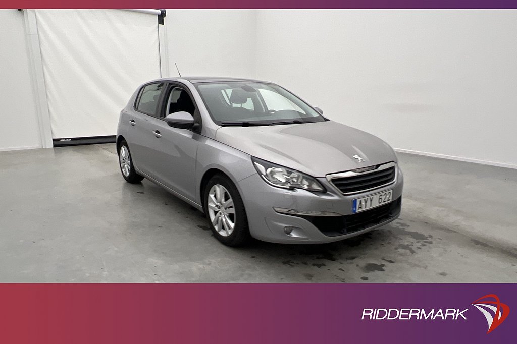 Peugeot 308 1.6 e-HDi 115hk Pano Navi Sensorer Farthållare