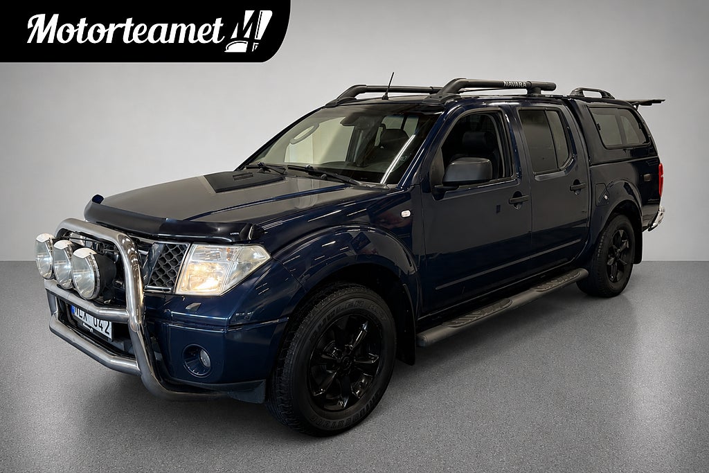 Nissan Navara Dubbelhytt 2.5 dCi 4x4 Kåpa Låg/högväxel Skinn Taklucka