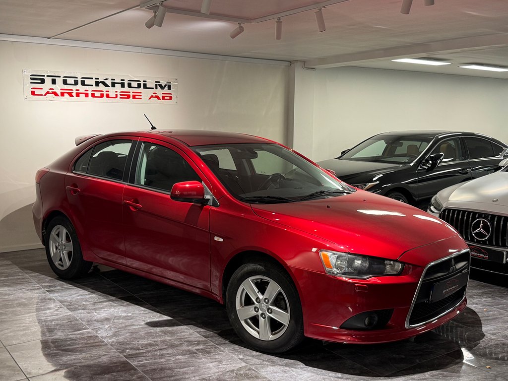 Mitsubishi Lancer Sportback 1.8 CVT 140HK Euro 6 NYBESIKTIGAD 