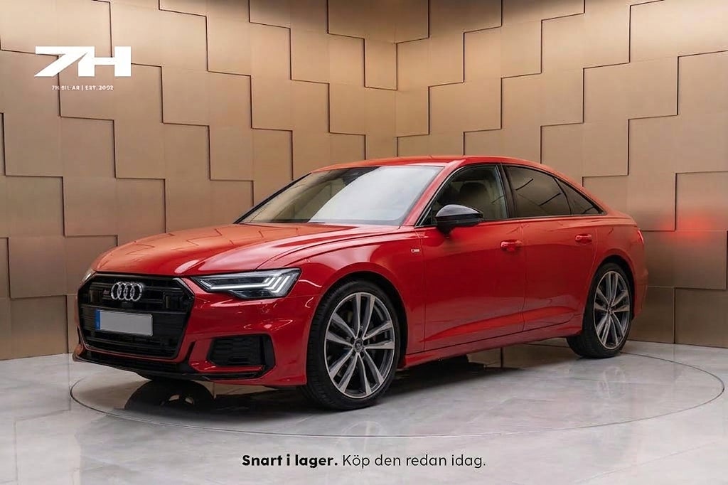 Audi S6 350hk Sedan B&O 360°Matrix Massage Vent. Stolar 