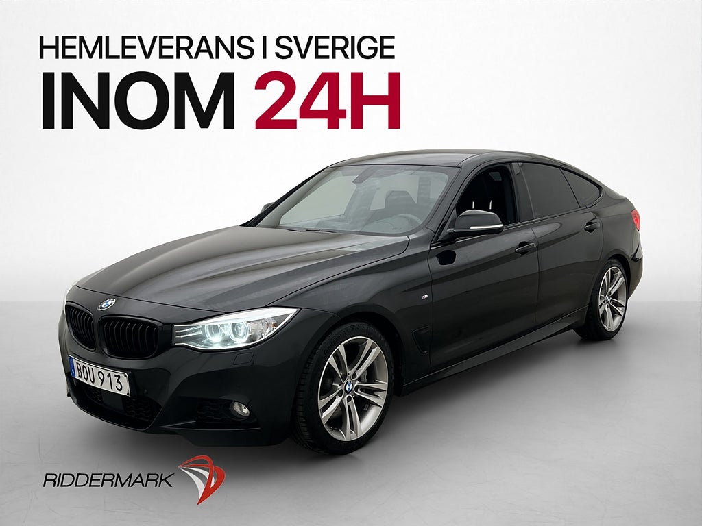 BMW 335 d xDrive GT M Sport Kamera HuD Drag Navi Skinn HiFi