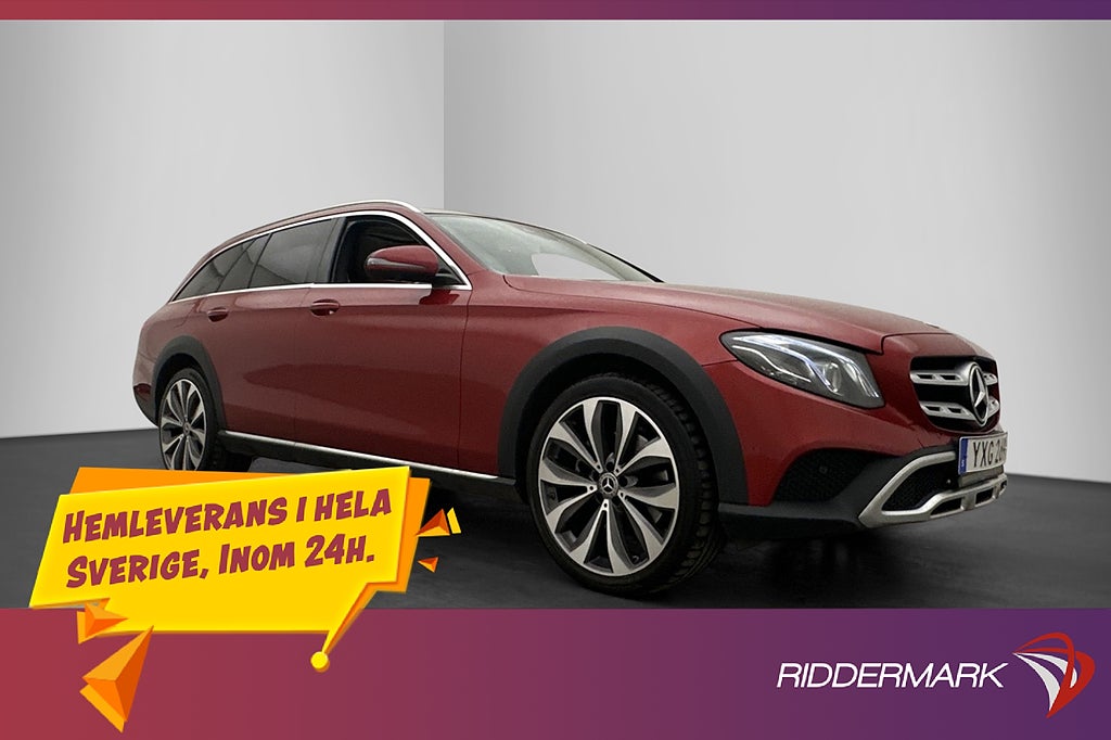 Mercedes-Benz E 220 d 194hk 4M Pano HUD Burmester Luft 360°