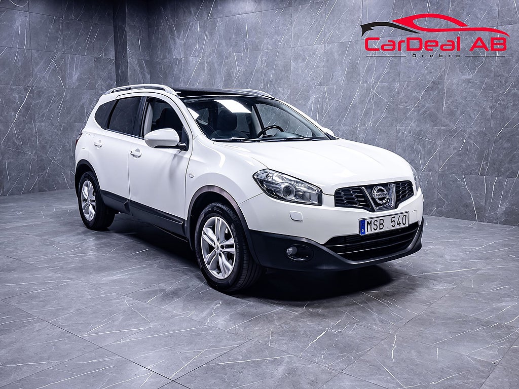Nissan Qashqai+2 1.6 dCi 7-Sits Panorama BOSE Kamera Navi Drag