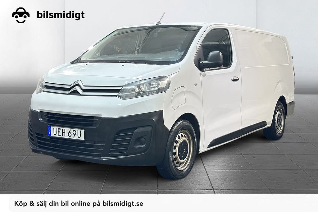 Citroën e-Jumpy Lång 75 kWh CCS 3-sits Delläder Moms 136hk