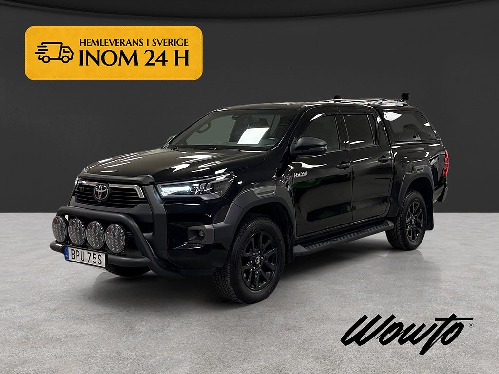 Toyota HiLux DH 2.8 4WD 204HK Invincible /Kåpa /Moms