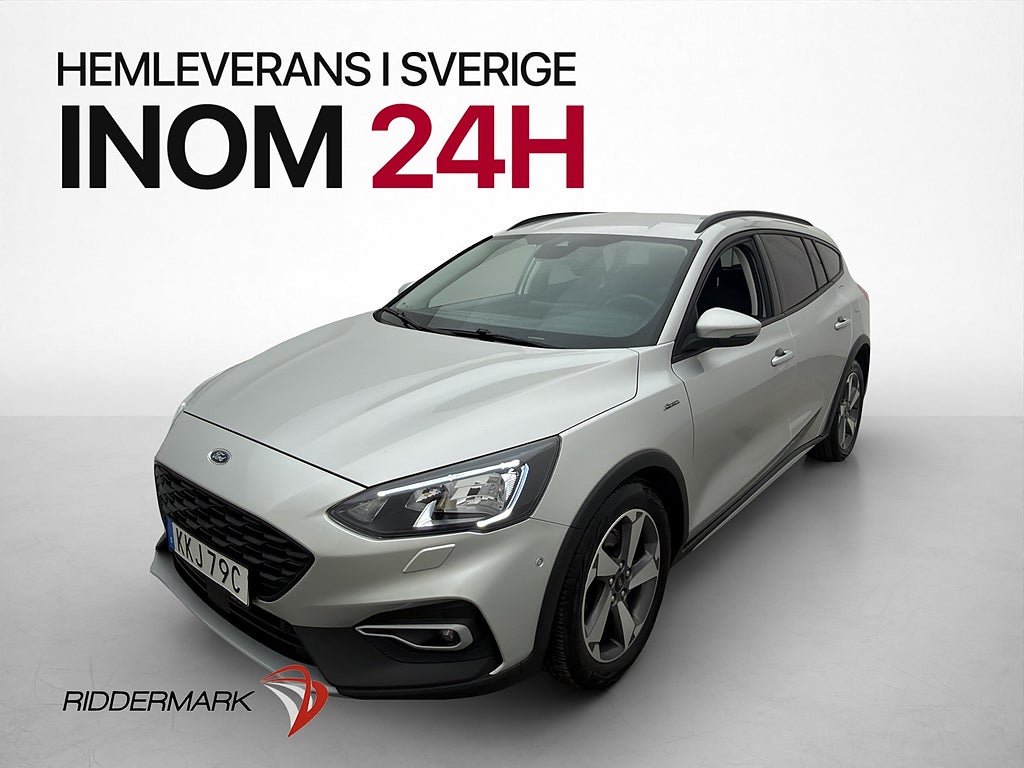 Ford Focus 1.0 125hk Active MOMS Kamera Adaptiv-Fart