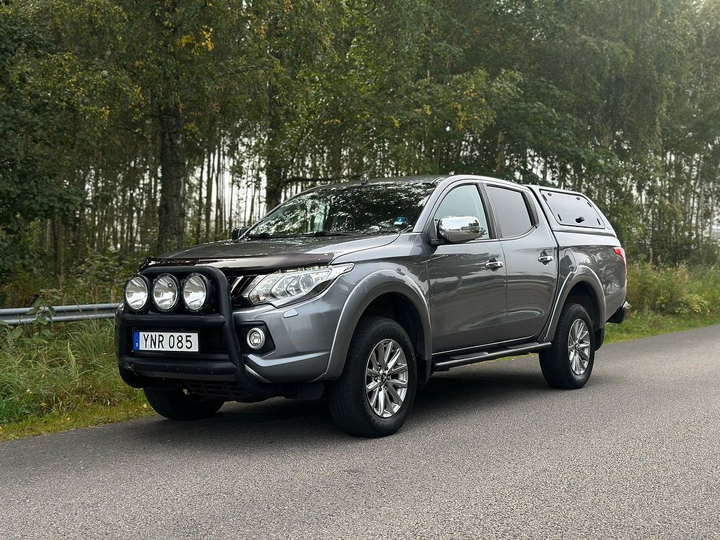 Mitsubishi L200 Dubbelhytt 2.4 DI-D 4WD Automat I Kåpa I MOMS I Drag I Leas