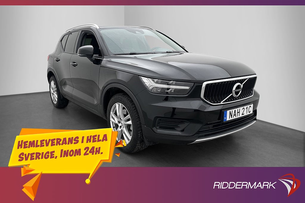 Volvo XC40 D3 150hk AWD Momentum VOC Värmare Drag CarPlay
