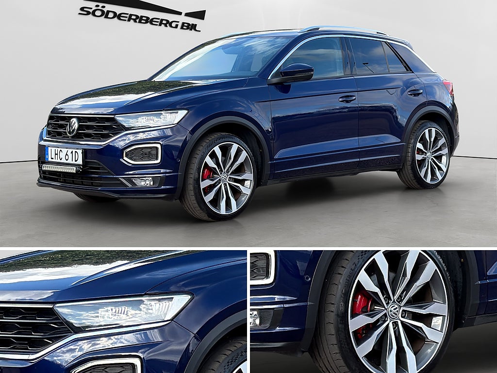 Volkswagen T-Roc 2.0 TSI 190HK 4M R-Line, Beats, Drag, Cockpi RESERVERAD