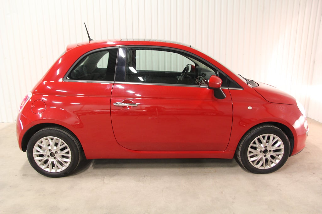 Fiat 500 1.2 8V Lounge-paket Panorama, AC