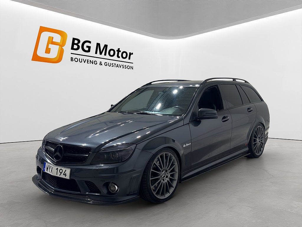 Mercedes-Benz C63 C 63 AMG 457hk  Sportstolar/Kleeman K3/H&K/Elstolar