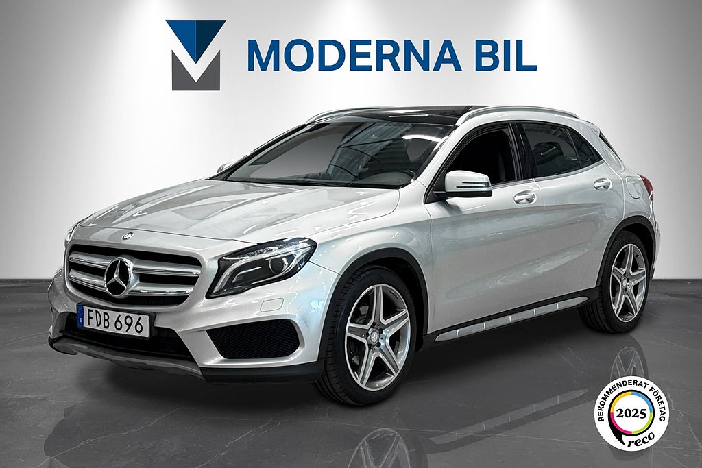 Mercedes-Benz GLA 220 CDI 170hk 4MATIC AMG Line Pano B-kam Nyservad+Nybes