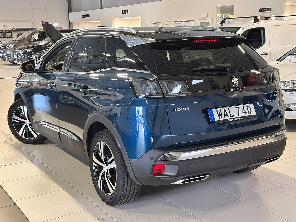 Peugeot 3008 GT 1.2 PureTech 130hk EAT thumbnail