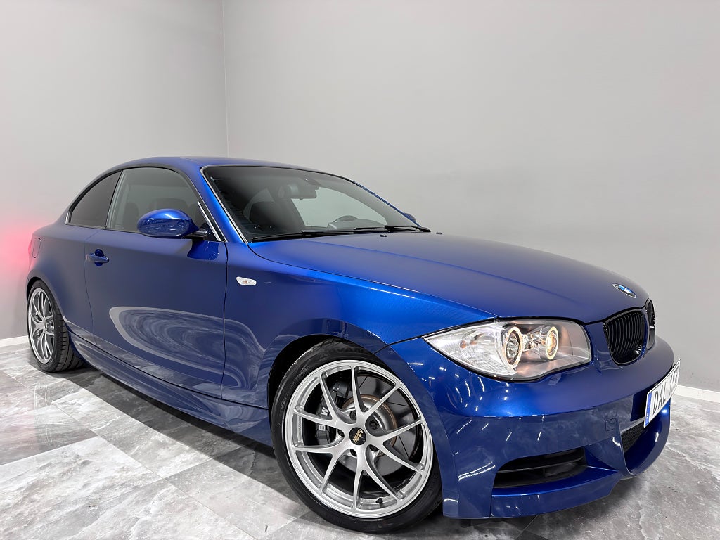 BMW 135 i Coupé Automat/M Sport/BBS/GPS/Skinn/306HK