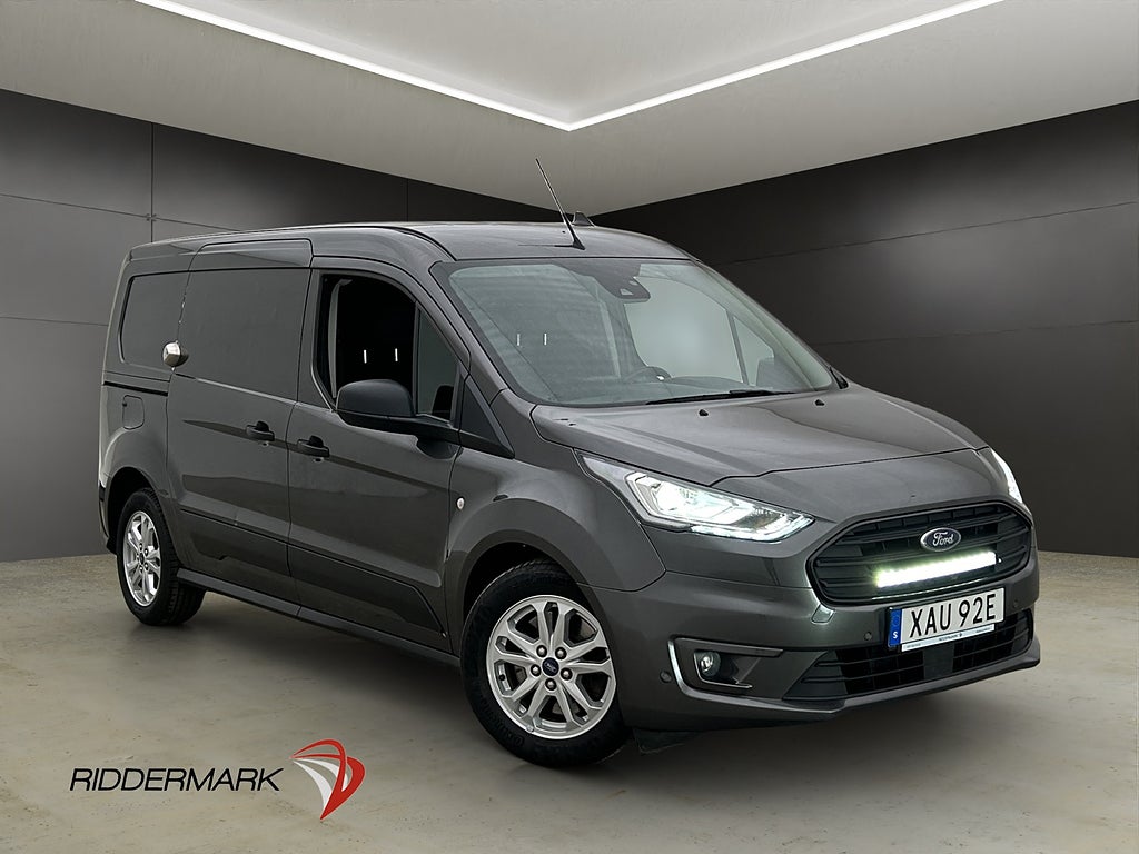 Ford Transit Connect LWB Värm Drag Kamera V-Inr CARPLAY Moms