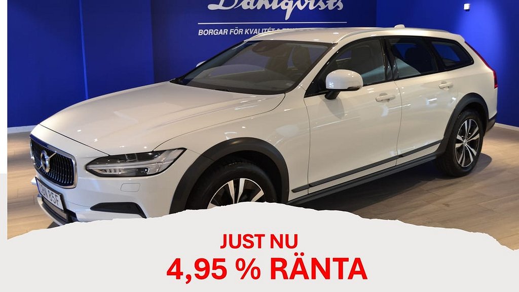 Volvo V90 Cross Country D4 AWD (NU 4,95 % RÄNTA) Polestar Optimering 200hk Auto V-hjul D