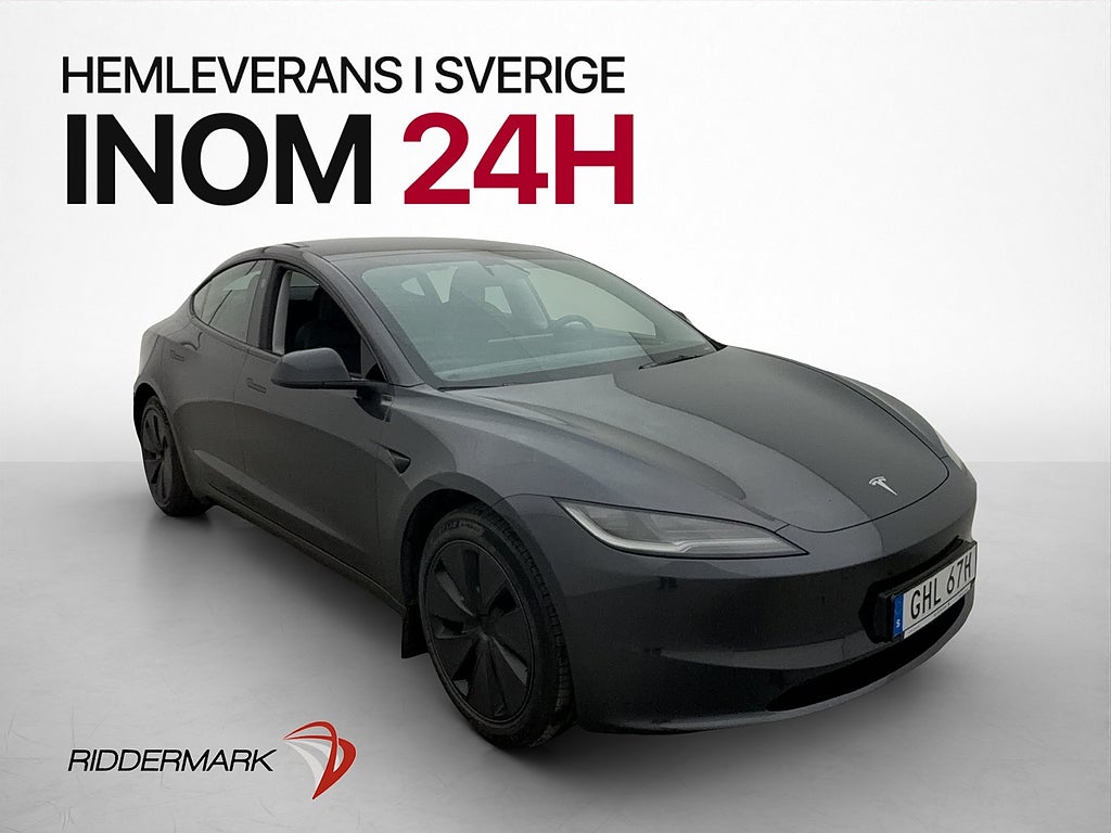 Tesla Model 3 Premium Long Range AWD 498hk Värmepump MOMS