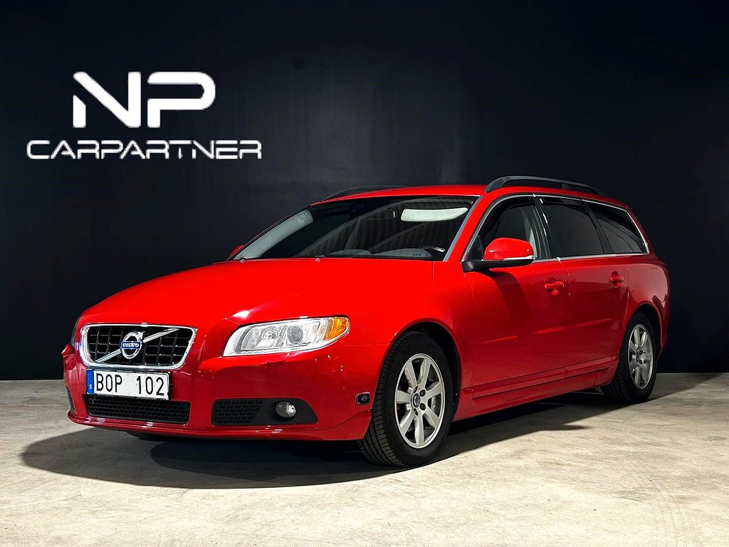 Volvo V70 T4F Manuell, 180hk, 2013 6 växlar, Momentum, Euro5