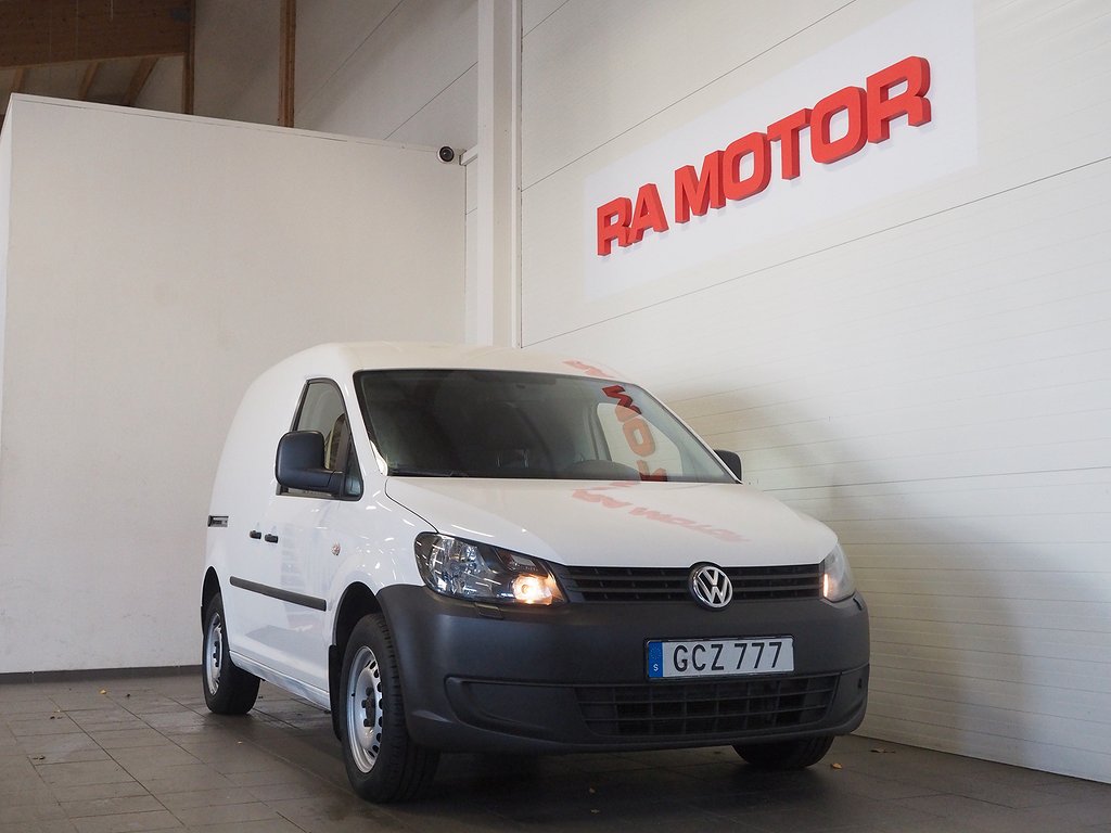 Volkswagen Caddy Skåpbil 2.0 EcoFuel| Drag | Motorvärmare 2015