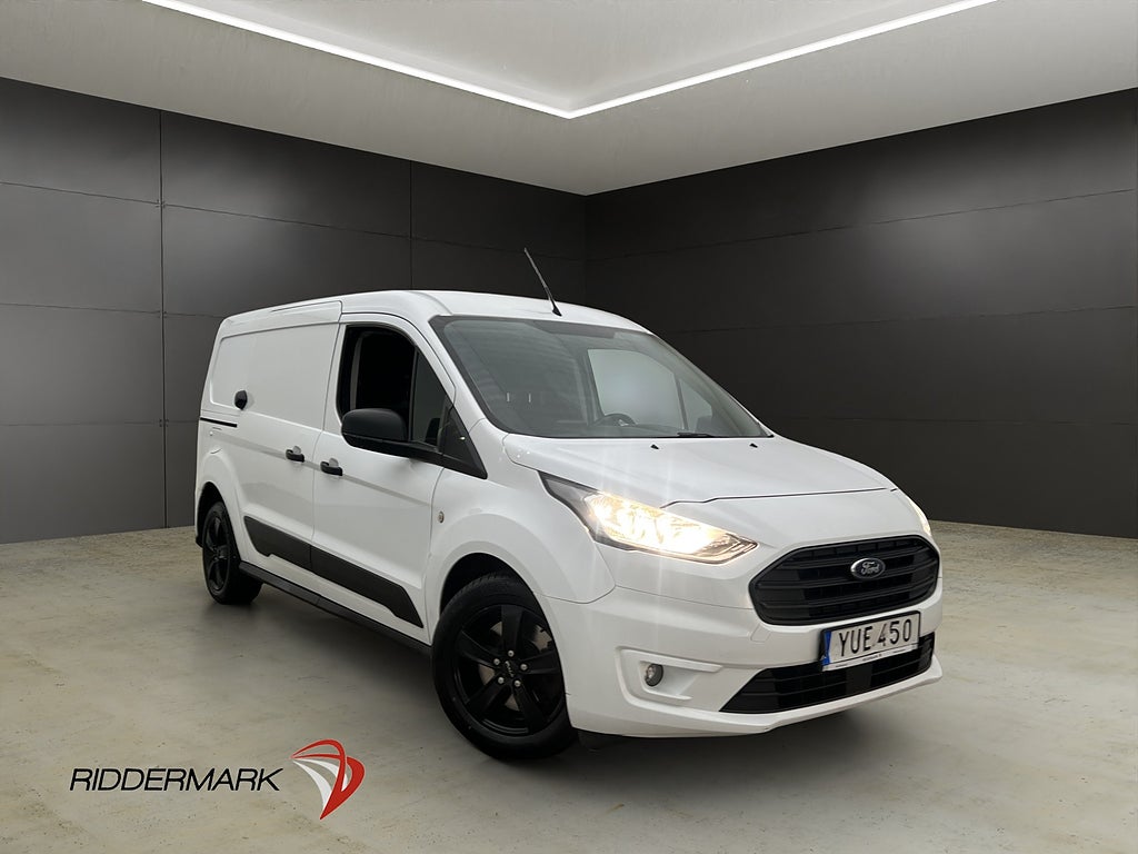 Ford Transit Connect LWB Värmare Drag B-Kamera CARPLAY Moms